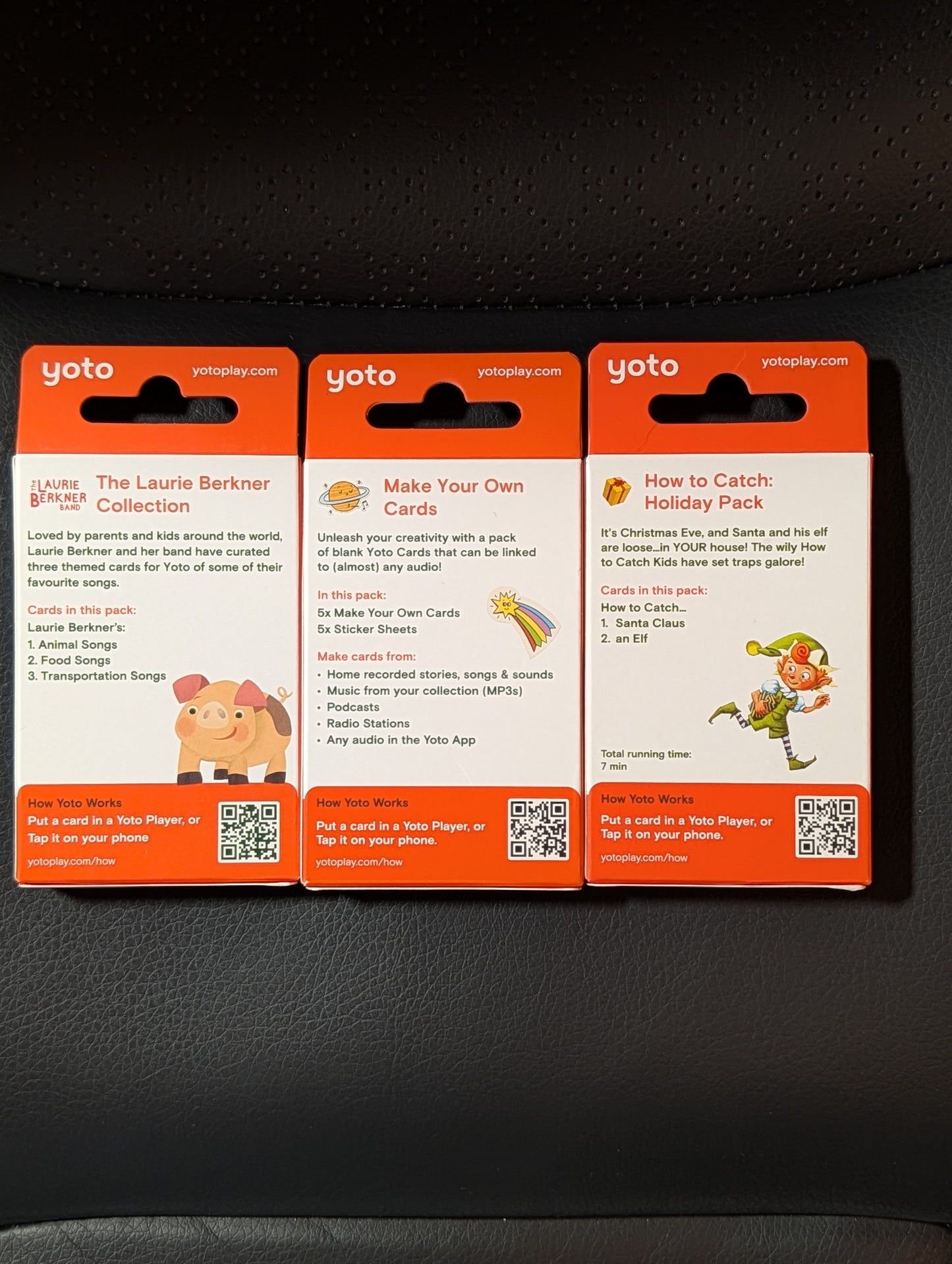 YOTO CARDS - AGES 4+ (3 packs = 10 cards) - ALL NEW
