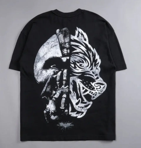 DARC SPORT - BORN IN IT V2 "PREMIUM" OVERSIZED TEE IN BLACK - MEDIUM