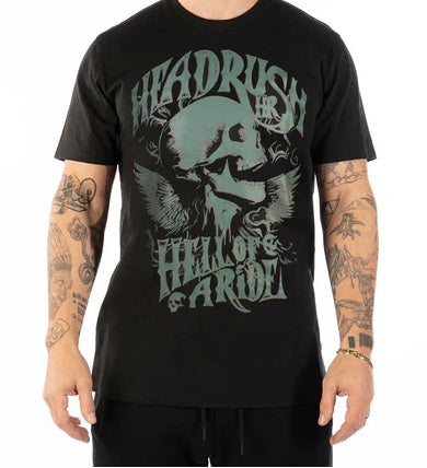 HEADRUSH - MEN'S LIMITED LABEL V T-SHIRT - LARGE