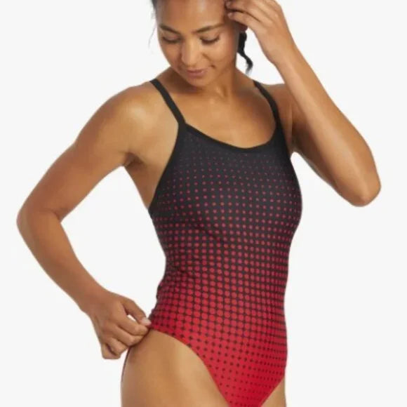 SPORTI MOLECULE THIN STRAP ONE PIECE SWIMSUIT - SIZE 34 - NEW