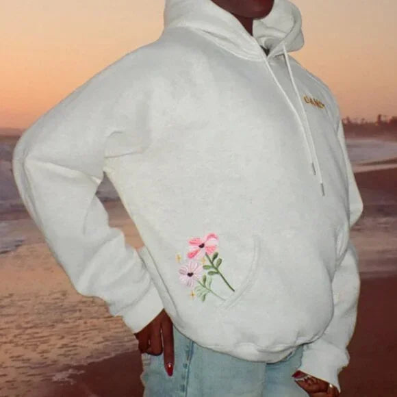 DANDY "Gift Giving" Oversized Lux Hoodie in Heather Gray - SMALL