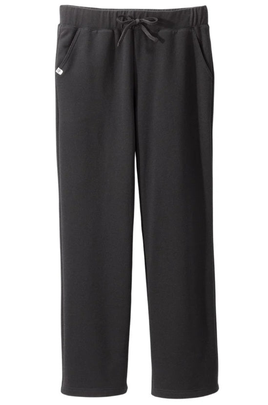 SILVERTS - WOMEN'S CONVENTIONAL FLEECE TRACK PANT - BLACK - LARGE