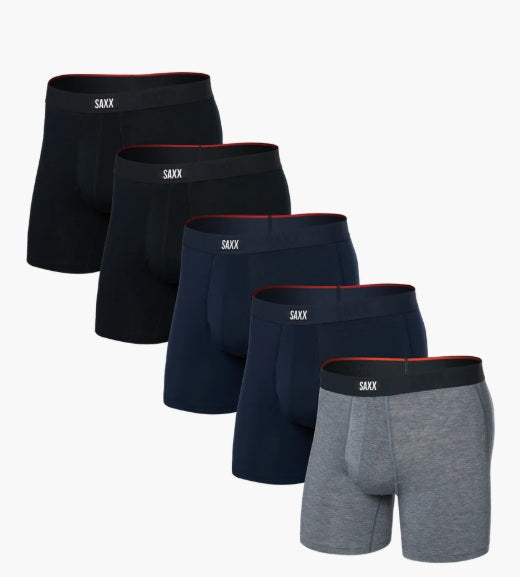 SAXX - VIBE XTRA SOFT COMFORT (5 PACK)- SMALL - NEW