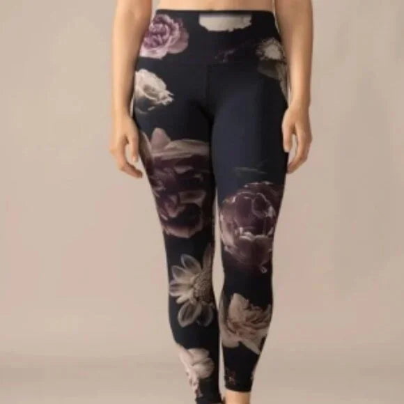 ROSE BOREAL - REVERSIBLE ULTRALIGHT HIGH-RISE LEGGING - GOTHIC BLOOM - 6 - NEW