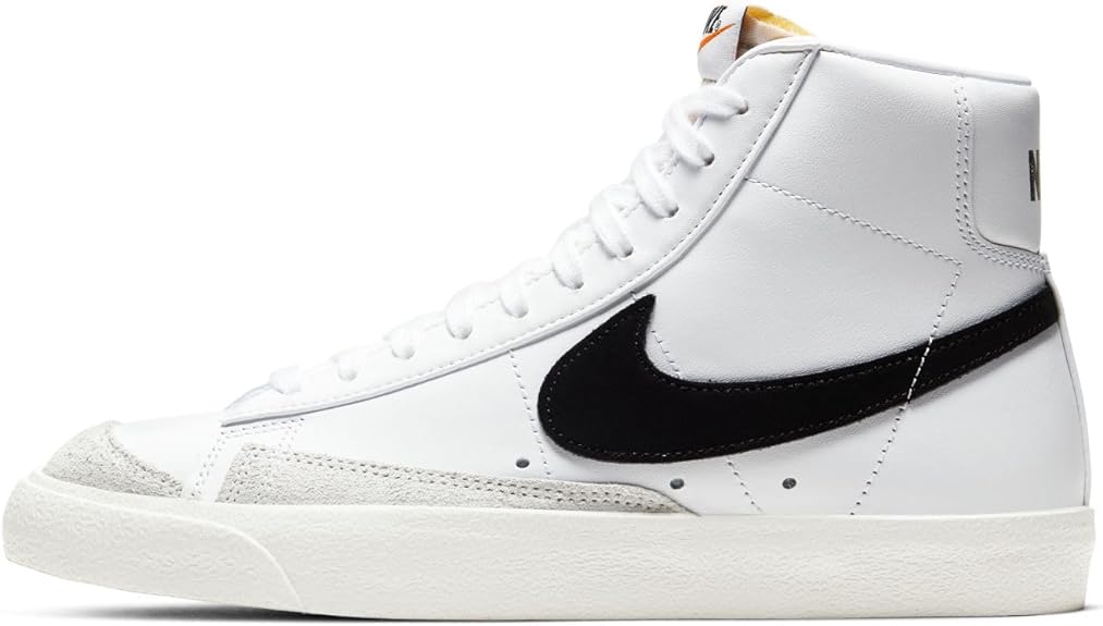 NIKE BLAZER MID 77 WHITE BLACK CZ1055-100 WOMEN'S SIZE 6, MEN'S 4.5
