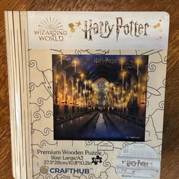 HARRY POTTER PREMIUM WOODEN PUZZLE 198 PIECES - SEALED!