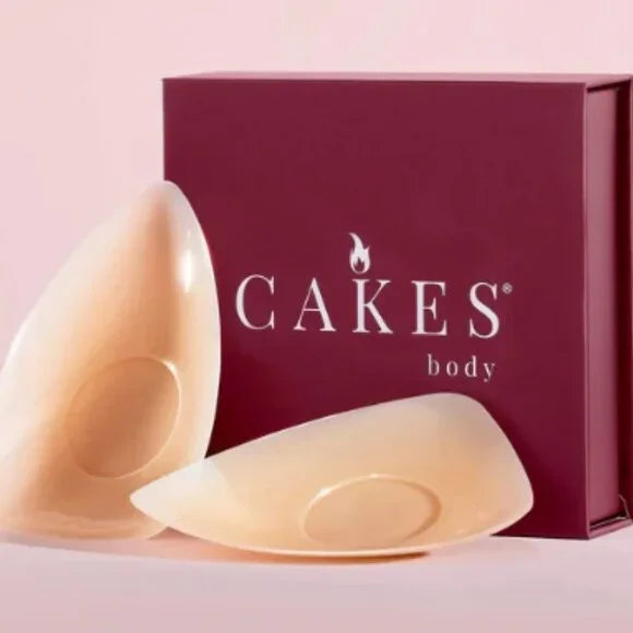 Cakes Body Nipple Covers - Triangles - Sticky -  Honey - Size OG NEW