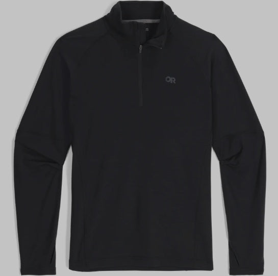 OUTDOOR RESEARCH - MEN'S ALPINE ONSET MERINO 150 QUARTER ZIP - XLARGE