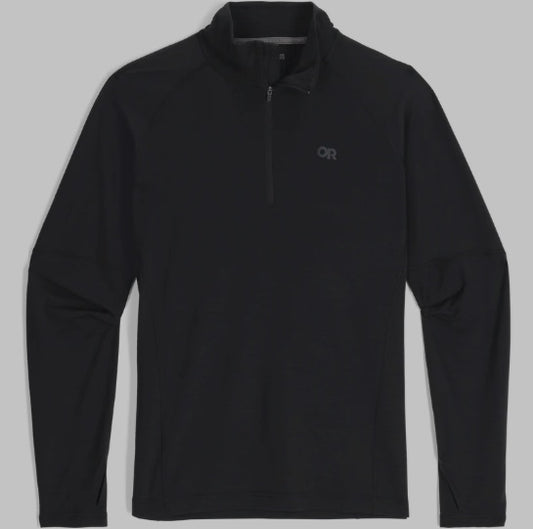 OUTDOOR RESEARCH - MEN'S ALPINE ONSET MERINO 150 QUARTER ZIP - XLARGE