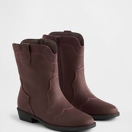 NWT - GAP - GIRLS WESTERN BOOTS - VEGAN LEATHER SIZE 1