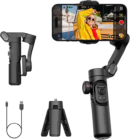 AOCHUAN Gimbal Stabilizer for Smartphone with Focus Wheel - PHONE NOT INCLUDED