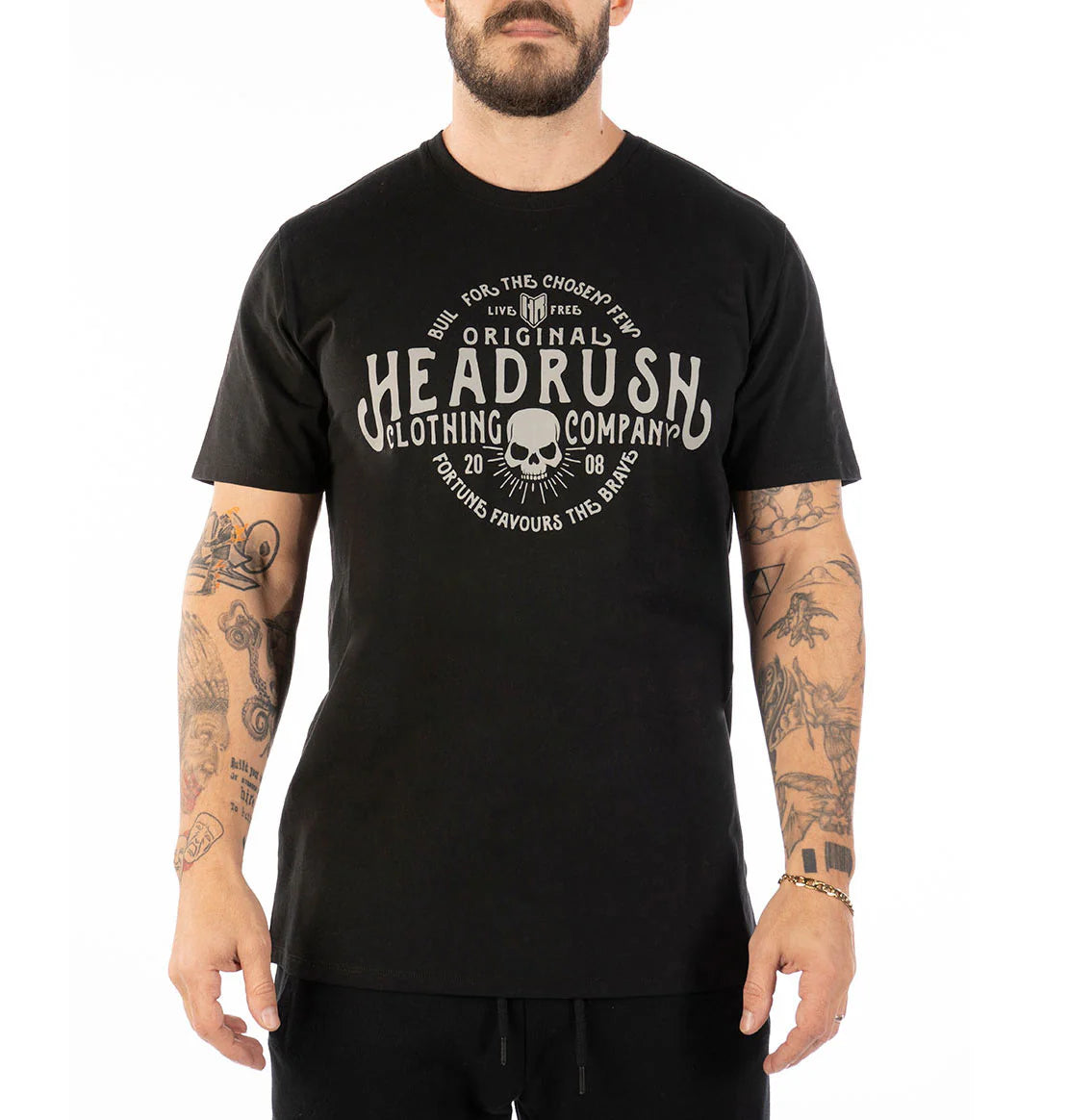 HEADRUSH - THE CLASSICS T-SHIRT - MEN'S LARGE