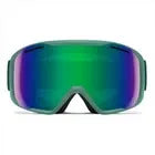 SMITH BLAZER GREEN SOLX MIRROR ANTIFOG/CAT3 ALPINE GREEN