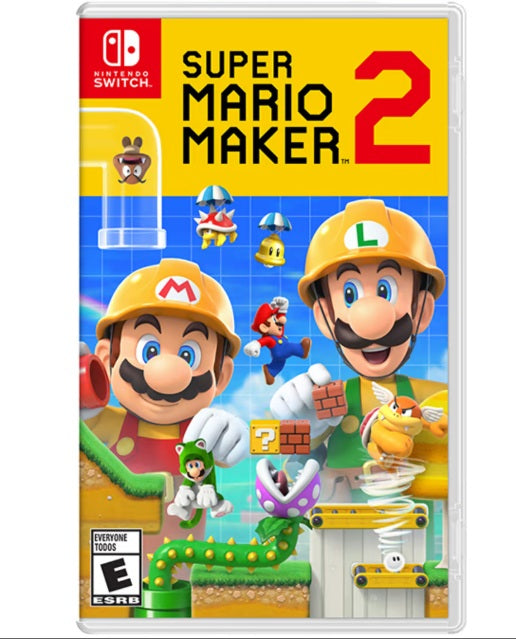 NINTENDO SWITCH - SUPER MARIO MAKER 2 GAME - RATED E - NEW OPEN BOX