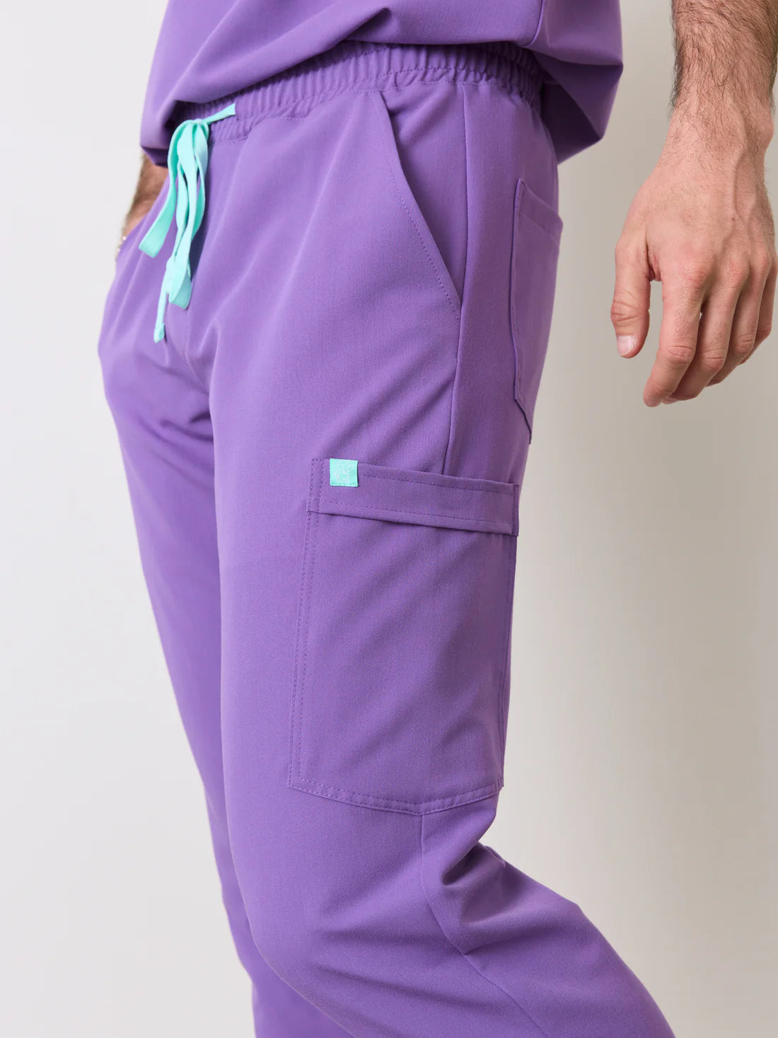 GARDE-MALADE - WILLIAM RE-GARDE™ - BLUE HORIZON - MEN'S JOGGER PANTS - SILVADUR - LARGE