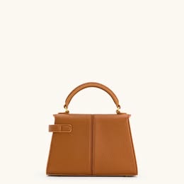 JW PEI ELISE TOP HANDLE WOMEN'S HANDBAG - SMALL - BROWN