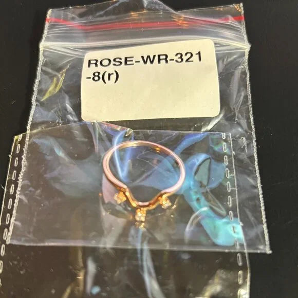 MOON MAGIC - ARCHER BAND - ROSE GOLD - SIZE 8