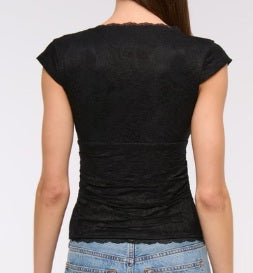 THE A&F ZOE BRA-FREE LACE TOP - SMALL - NEW