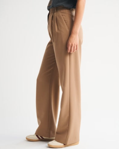 A&F SLOANE TAILORED WIDE LEG PANT - SIZE 28 REGULAR - NEW