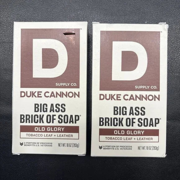 5  piece lot of Duke Cannon Grooming supplies - 3 soaps and 2 hair putty
