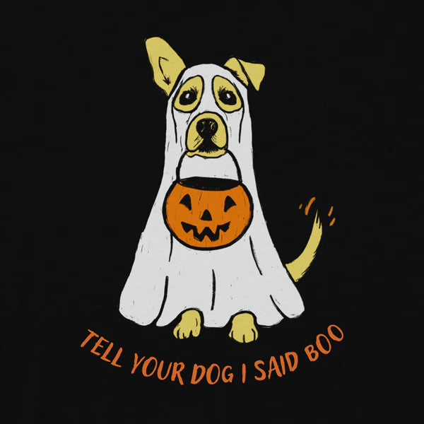 CLASSIC CREWNECK - GHOST DOG - UNISEX - MEDIUM - FROM WE RATE DOGS