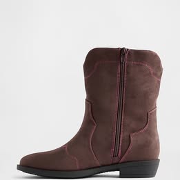 NWT - GAP - GIRLS WESTERN BOOTS - VEGAN LEATHER SIZE 1