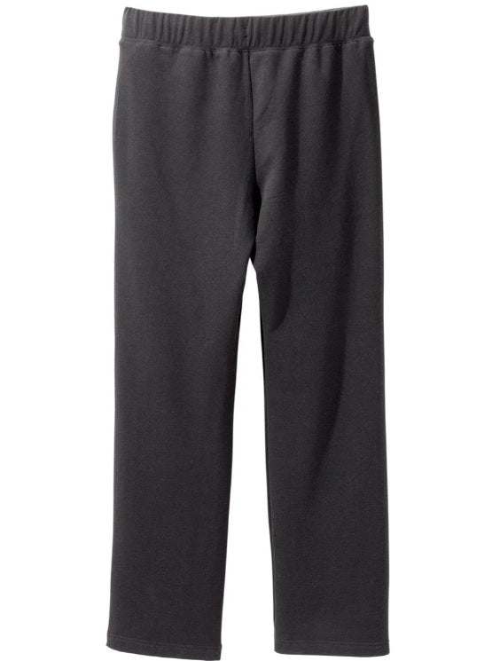 SILVERTS - WOMEN'S CONVENTIONAL FLEECE TRACK PANT - BLACK - LARGE