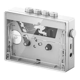 FIIO CP13 PORTABLE CASSETTE TAPE PLAYER - TRANSPARENT - SEALTED