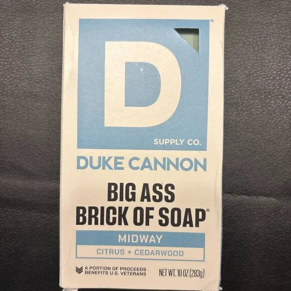 5  piece lot of Duke Cannon Grooming supplies - 3 soaps and 2 hair putty