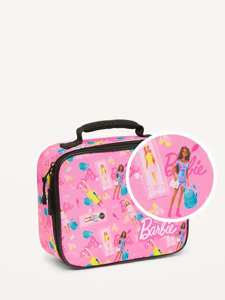 2PC BARBIE CLEAR BACK PACK & LUNCH BAG FROM OLD NAVY