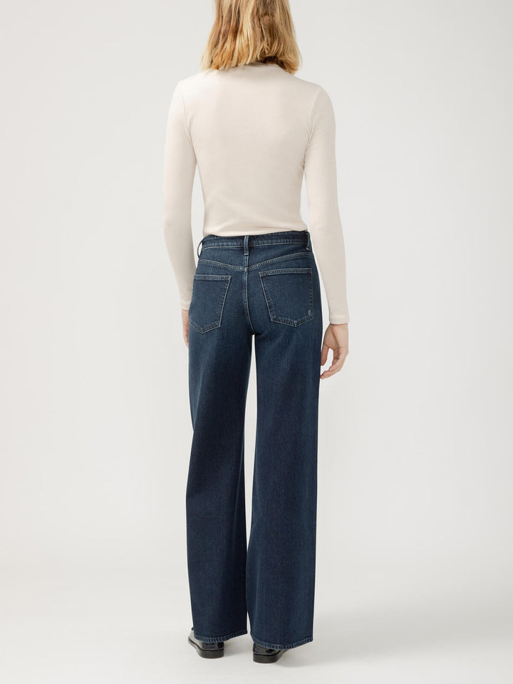 SILVER JEANS CO. - ISBISTER HIGH RISE WIDE LEG JEANS - 30 X 31