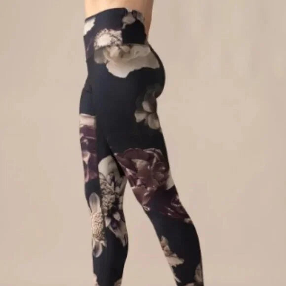 ROSE BOREAL - REVERSIBLE ULTRALIGHT HIGH-RISE LEGGING - GOTHIC BLOOM - 6 - NEW