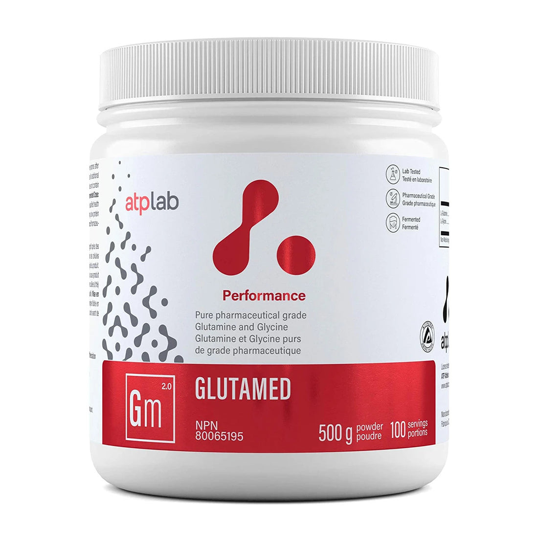 ATP Glutamed - Performance - 500g Powder = 100 Servings - BBD 05/2027