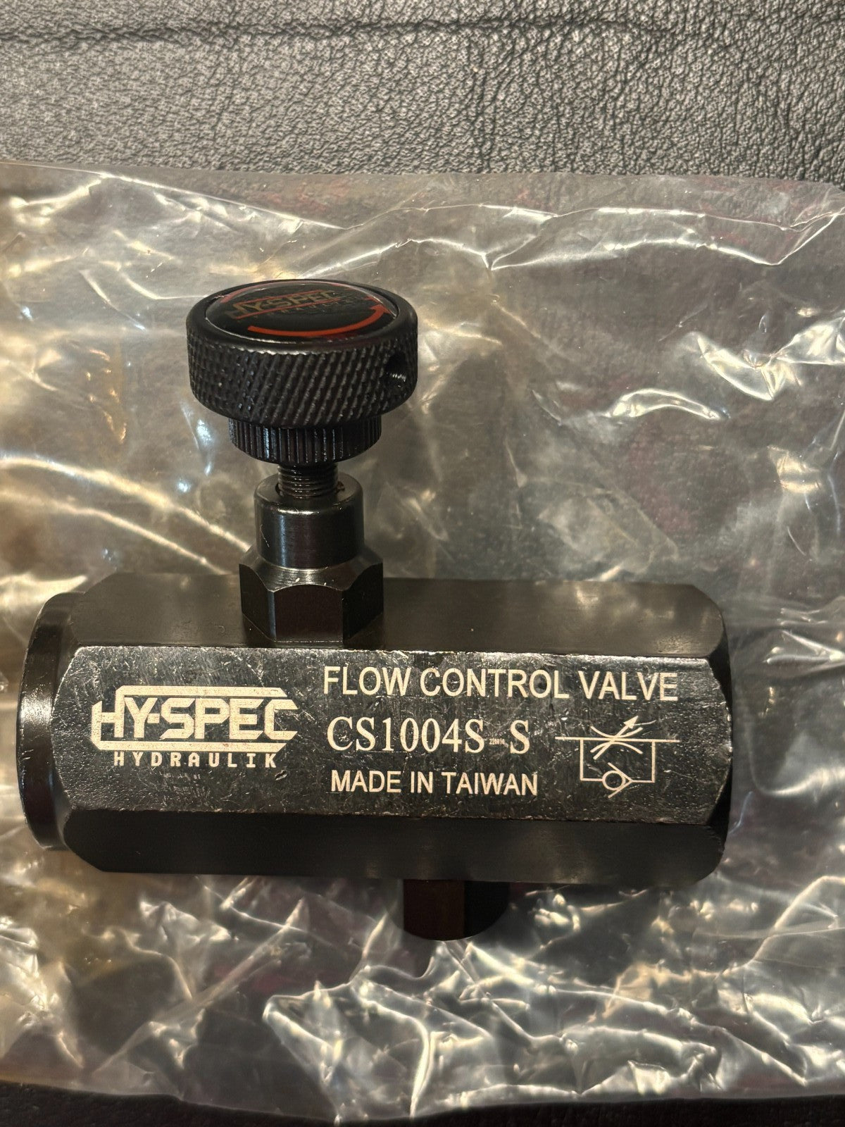 HY-SPEC Hydralik Flow Control Valve CS1004-S NEW