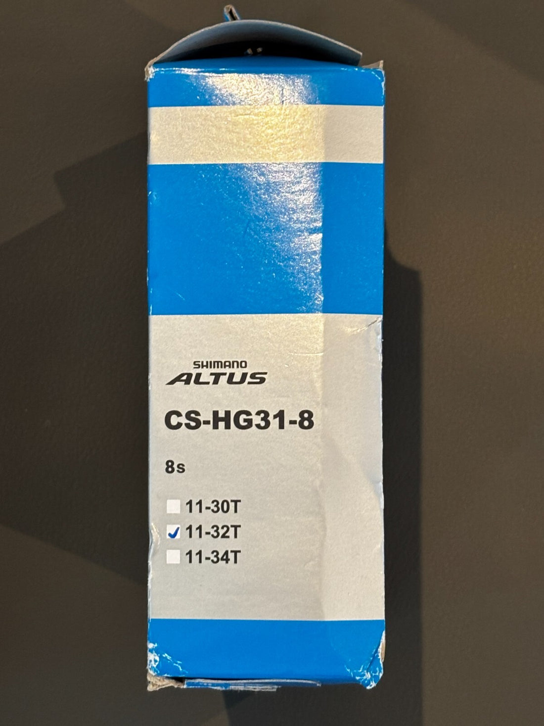 Shimano Altus CS-HG31 Cassette - 8 Speed, 11-32t, Black