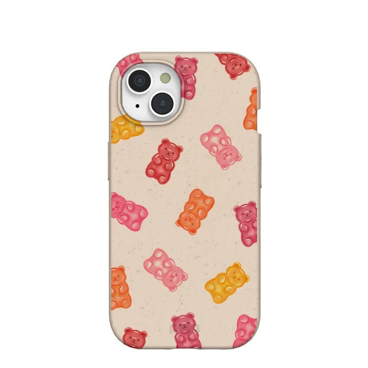 Pela Seashell Gummy Bears iPhone 15 Case - NEW