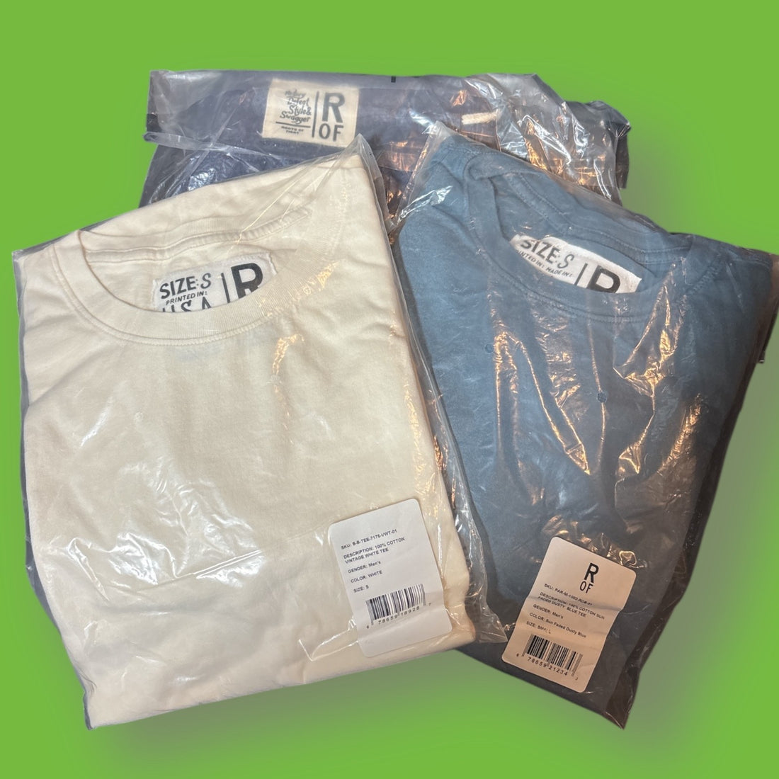 Roots of Flight Men's Small 3 Piece Clothing Lot (2 shirts, 1 short) - NWT