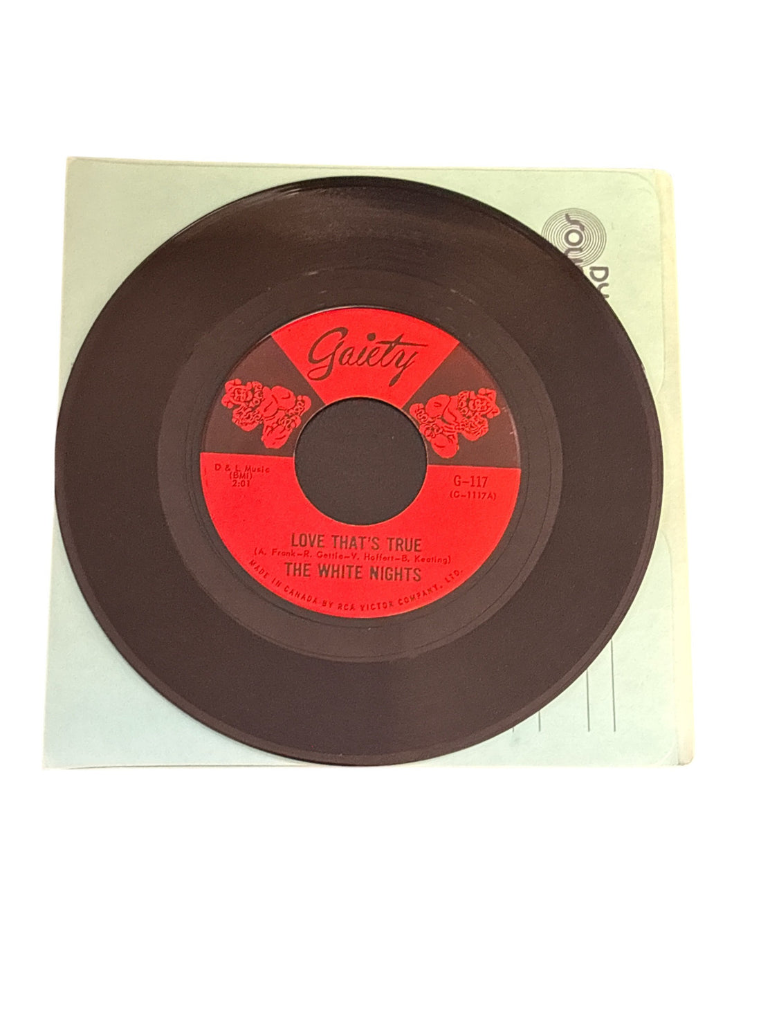 The White Nights - Love That's True / Run, Run Baby (7") 45