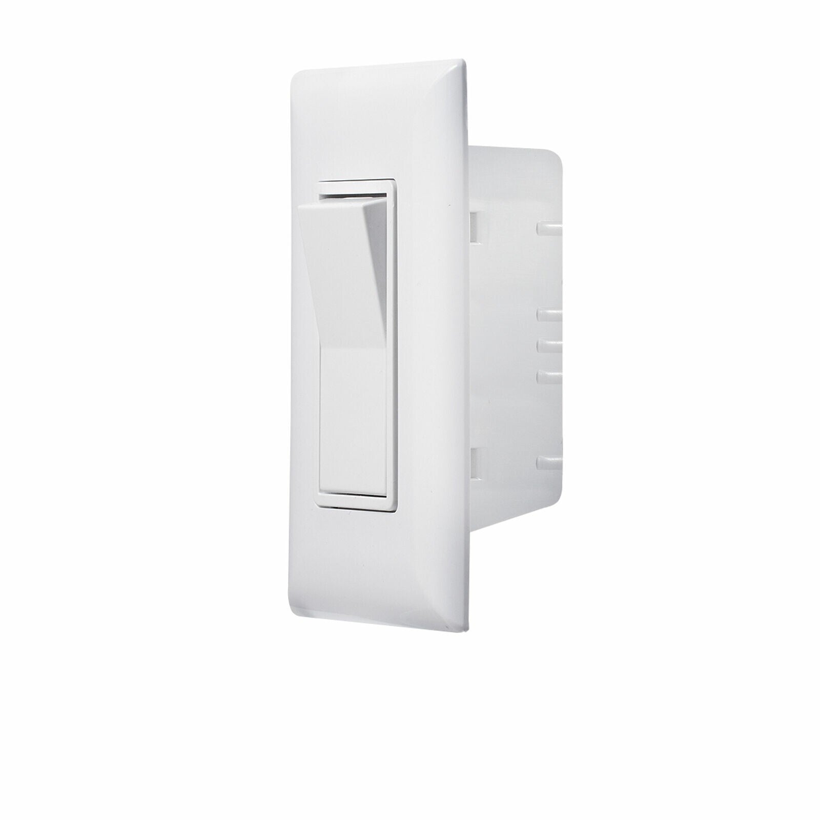 RV Designer S841 AC Contemporary Touch Switch w/Cover-Plate-White