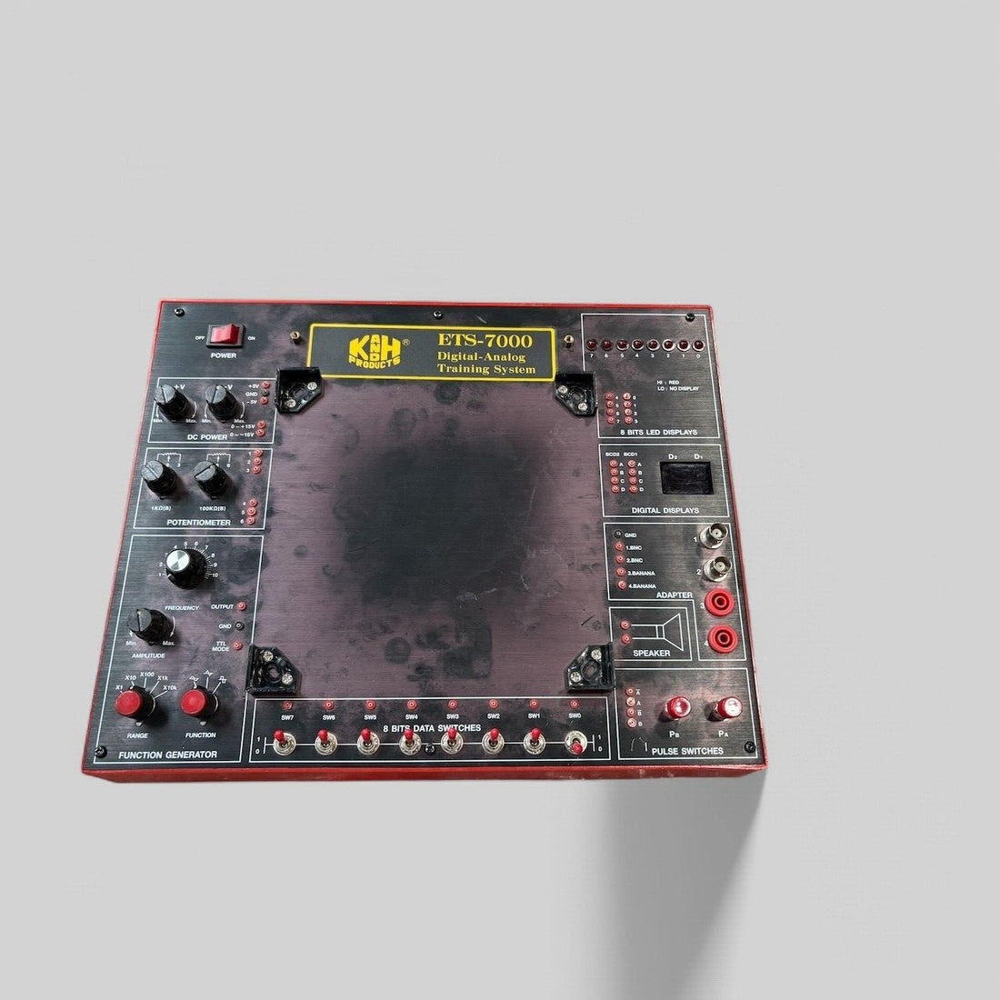 K&H ETS-7000 Digital-Analog Training System - No Breadboard - USED as shown