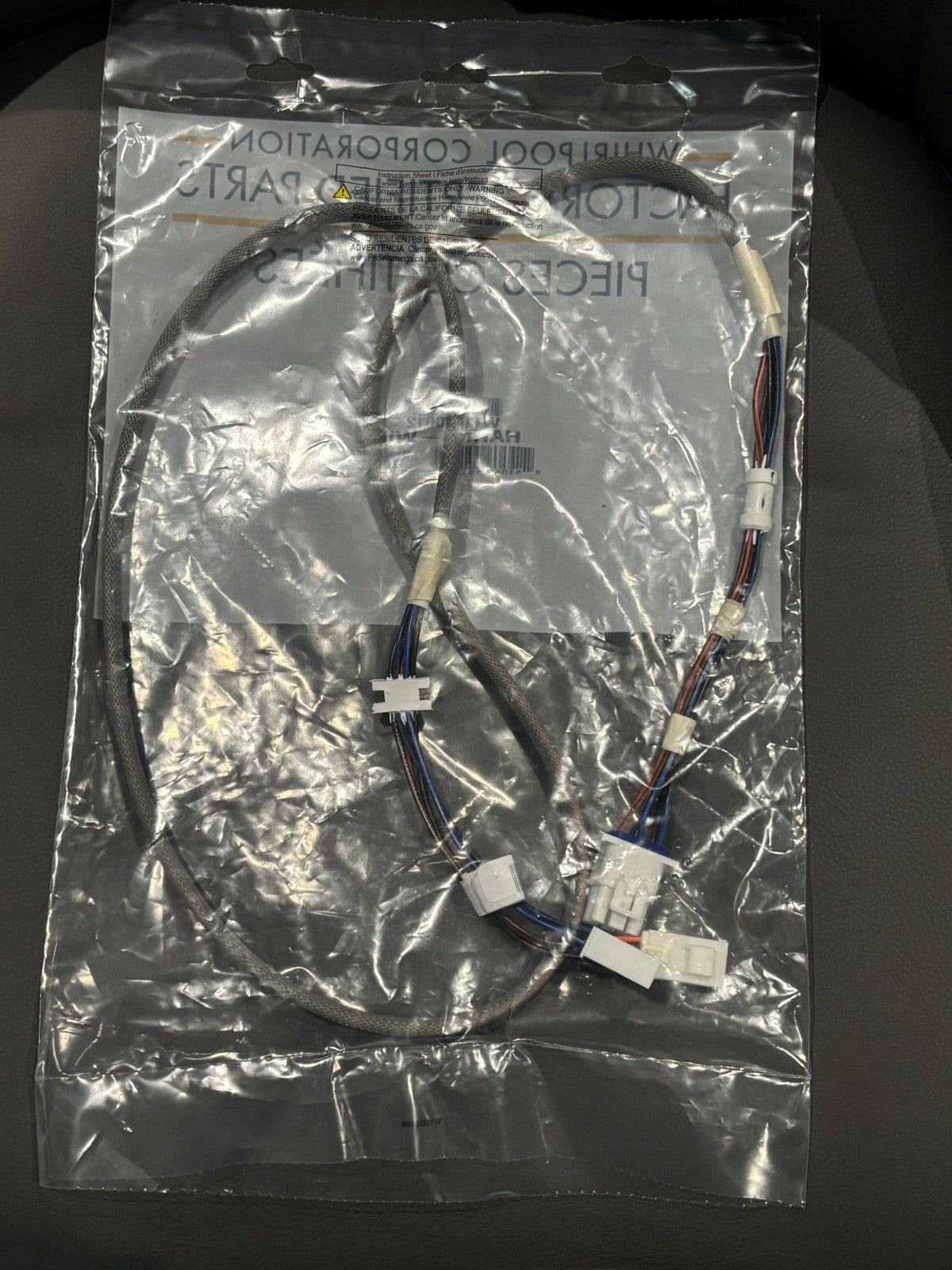 Whirlpool W11170612 Refrigerator Harns-Wire - SEALED