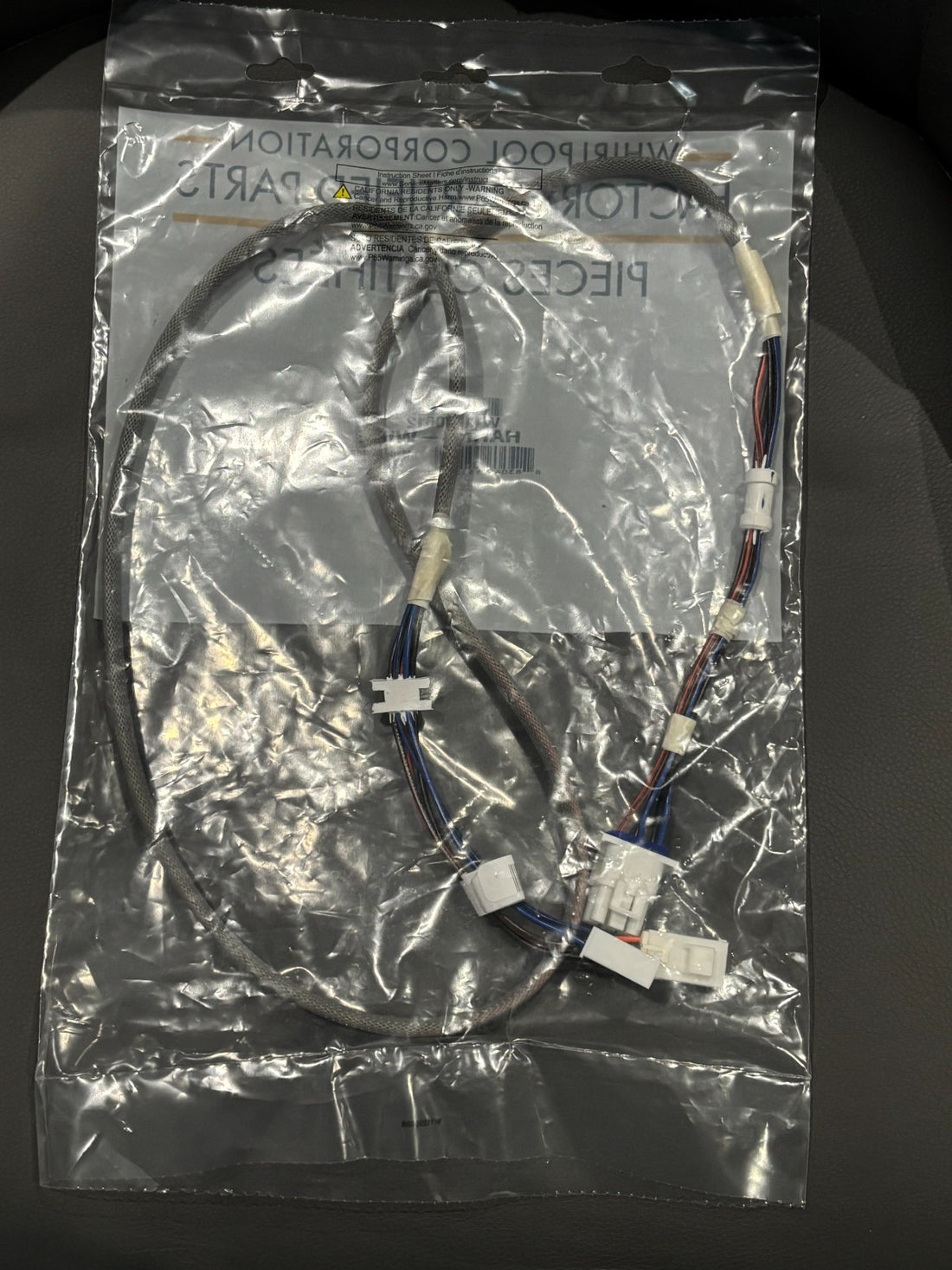Whirlpool W11170612 Refrigerator Harns-Wire - SEALED