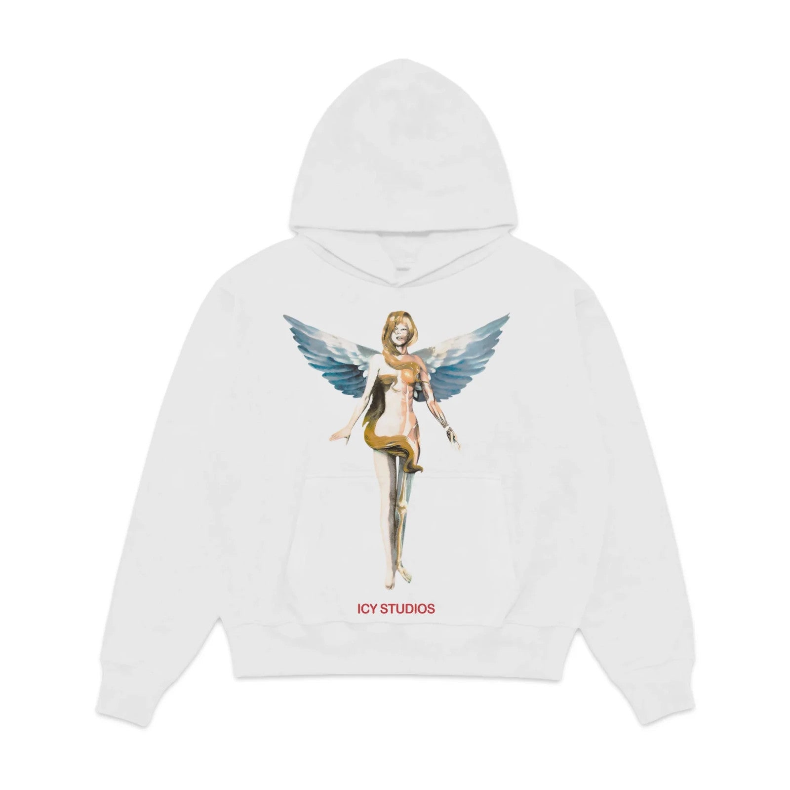 ICY - Angel Rebirth Fleece Hoodie Sweatshirt - 2XL