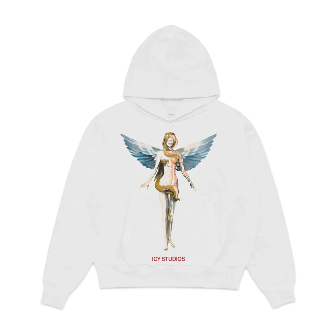 ICY - Angel Rebirth Fleece Hoodie Sweatshirt - 2XL