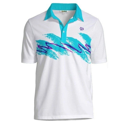 Tipseyelves Rip 'N Sip Golf Polo - Men's - LARGE - NWT