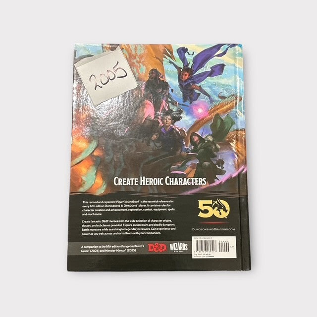 Dungeons & Dragons: Player's Handbook (2024) Wizards of the Coast - NEW