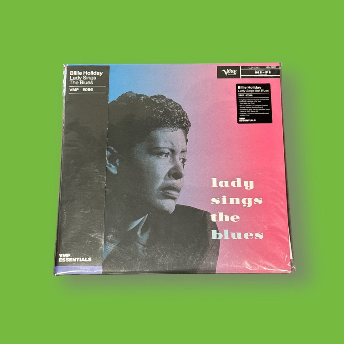 Billie Holiday Lady Sings The Blues Light Blue 180g Vinyl VMP - NEW SEALED
