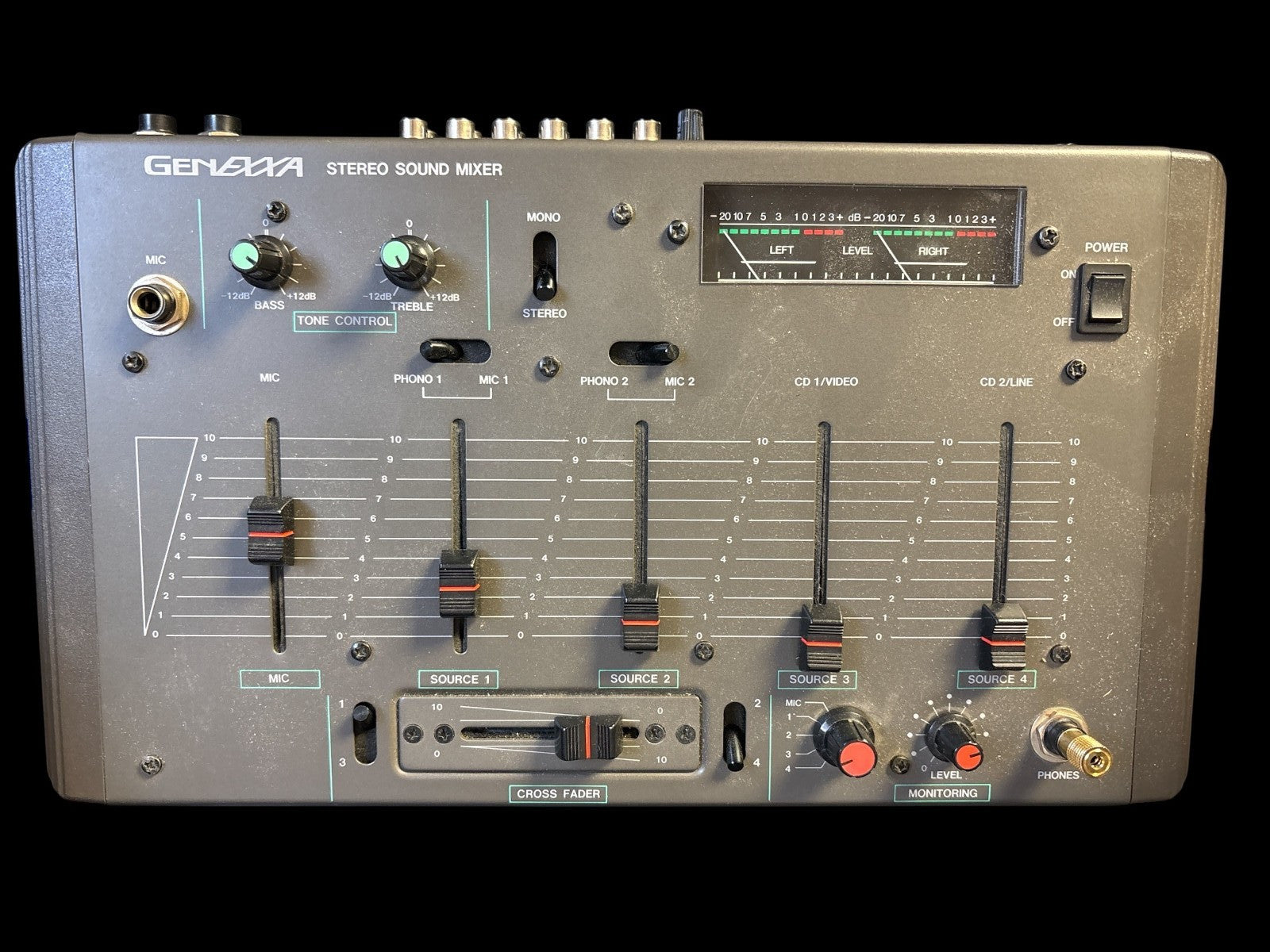 GenExxa Stereo Sound Mixer Cat.No.32-8208