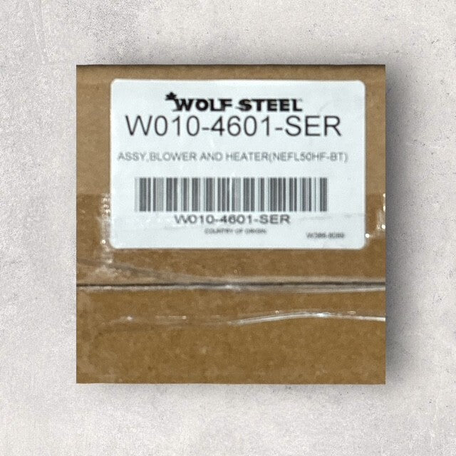 WOLF STEEL W010-4601-SER ASSY, BLOWER AND HEATER FOR NEFL50HF-BT