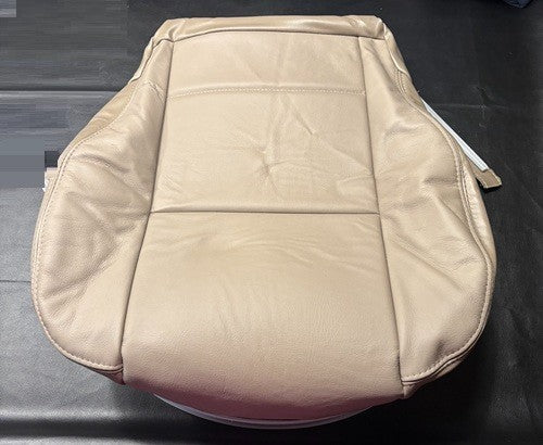 2001-2004 Toyota Tundra Genuine Leather Driver Bottom Replacement Seat Cover Tan